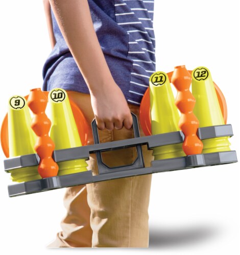 Little Tikes Hours of Fun 4-in-1 Backyard Games Perspective: back