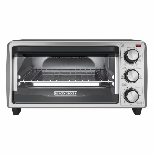 Black Decker 4 Slice Toaster Oven - Stainless Steel, 1 - Kroger