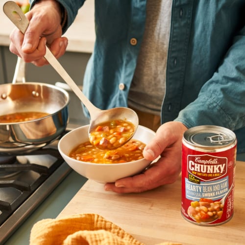 Campbell’s® Chunky® Hearty Bean Soup With Ham