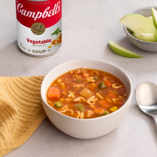 Campbell s Condensed Vegetable Soup With Beef Stock 10.5 oz