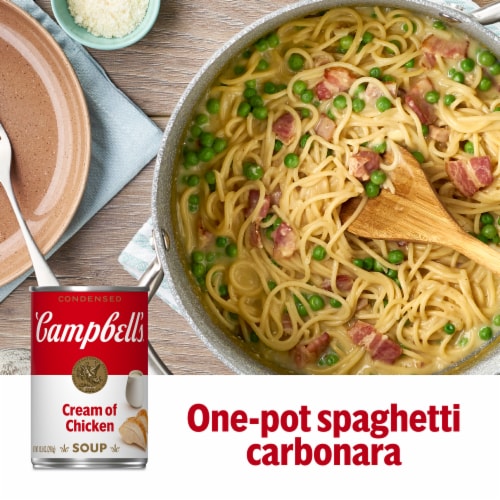 Campbell's® Condensed Cream of Chicken Soup Perspective: back