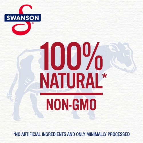 Swanson 100% Natural Beef Broth Perspective: back