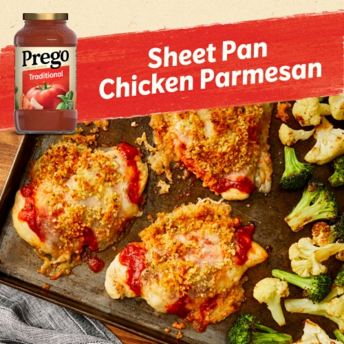 Prego® Traditional Pasta Sauce Perspective: back