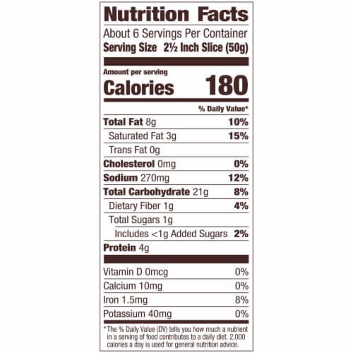 Pepperidge Farm Frozen Garlic Bread Perspective: back
