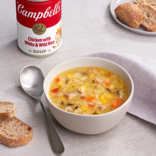 Campbell’s Condensed Chicken and Rice Soup with White and Wild Rice