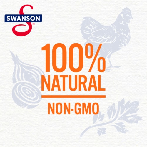 Swanson® 100% Natural Chicken Broth Perspective: back