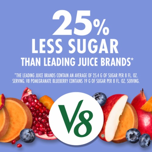 V8® Pomegranate Blueberry Juice Perspective: back