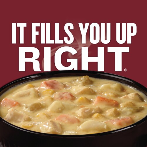 Campbell's Chunky Chicken Corn Chowder Soup Perspective: back