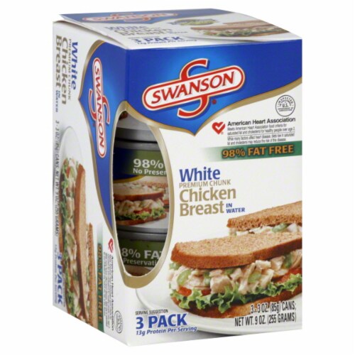 Swanson White Meat Chicken Breast Perspective: back