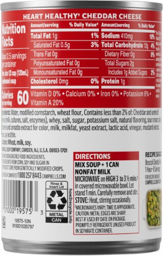 Campbell’s® Healthy Request® Cheddar Cheese Soup