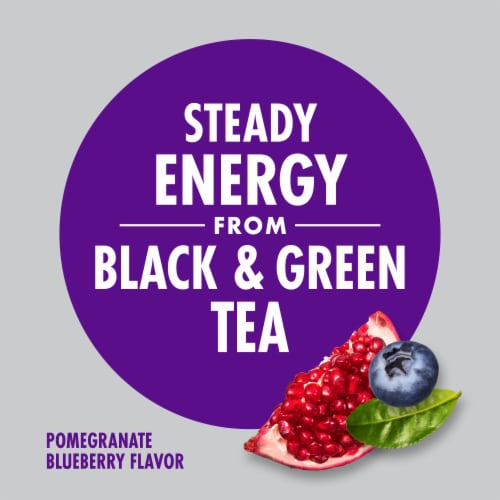V8® Plus Energy Pomegranate Blueberry Energy Drink Perspective: back