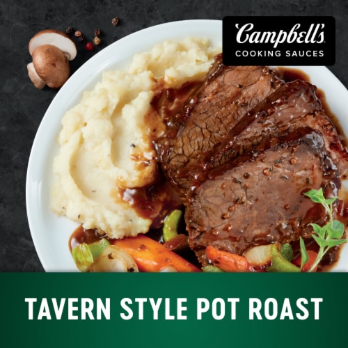 Campbell's® Cooking Sauces Tavern Style Pot Roast Pouch Perspective: back