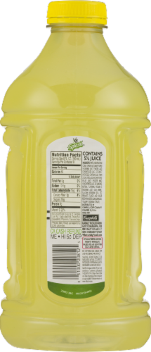 V8 Splash Lemonade Perspective: back