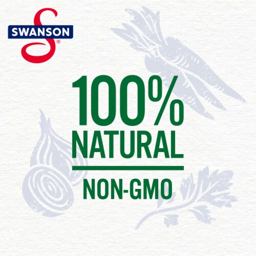Swanson® 100% Natural Vegetable Stock Perspective: back