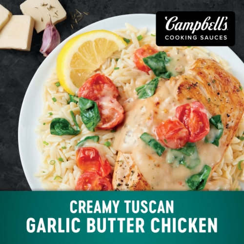 (4 pack) Campbell's Cooking Sauces, Creamy Parmesan Sauce, 11 oz Pouch