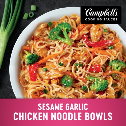 Campbell's Sesame Chicken Skillet Sauce Perspective: back