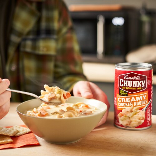 Campbell's® Chunky® Creamy Chicken Noodle Soup Perspective: back
