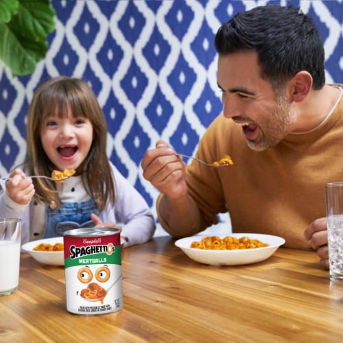SpaghettiOs® Canned Pasta with Meatballs Perspective: back