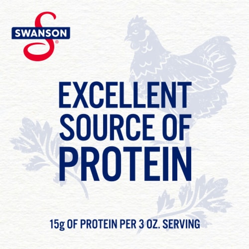 Swanson White Premium Chunk Canned Chicken Breast in Water Perspective: back