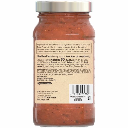 Prego Farmers Market Garden Vegetable Pasta Sauce 23 5 Oz Pick N Save