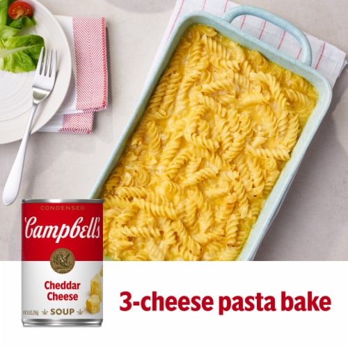 Campbell's® Condensed Cheddar Cheese Soup Perspective: back