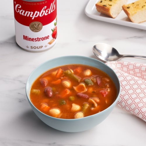 Campbell's® Condensed Minestrone Soup Perspective: back