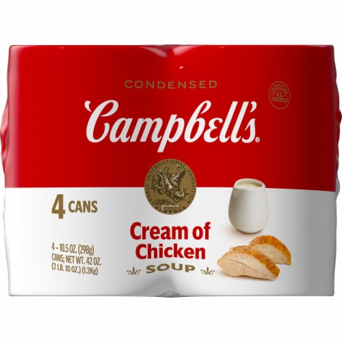 Campbell's® Condensed Cream of Chicken Soup Perspective: back