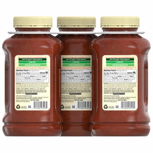 Prego Flavored With Meat Italian Pasta Sauce 3 Count 3 Ct 45 Oz King Soopers