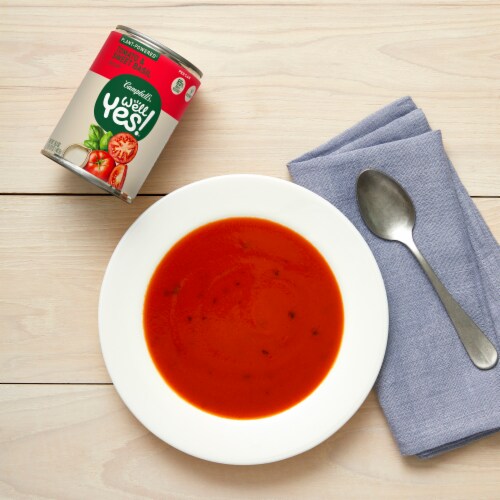 Campbell's® Well Yes!® Tomato & Sweet Basil Soup Perspective: back