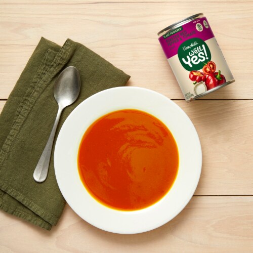 Campbell's® Well Yes!® Roasted Red Pepper & Tomato Soup Perspective: back