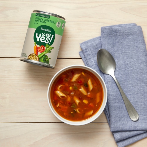 Campbell's Well Yes! Garden Vegetable Soup With Pasta Perspective: back