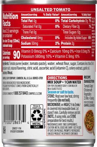 Campbell’s® Condensed Unsalted Tomato Soup