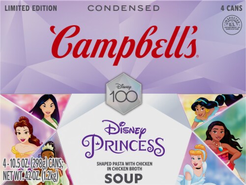 Campbell's® Condensed Disney 100 Princess Chicken soup Perspective: back