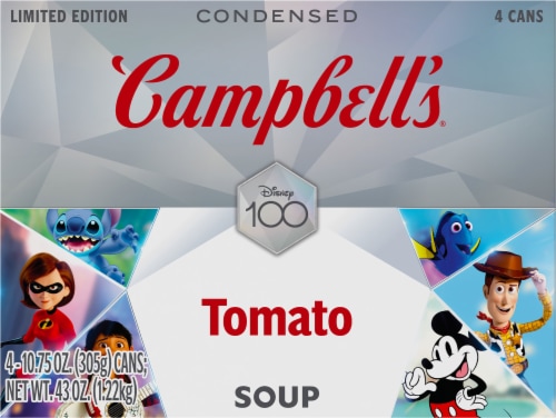 Campbell's® Condensed Disney 100 Tomato Soup Perspective: back