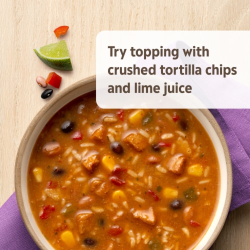 Campbell's® Homestyle™ Mexican-Style Chicken Tortilla Soup Perspective: back