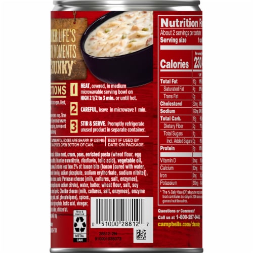 Campbell's® Chunky® Creamy Chicken Carbonara Soup