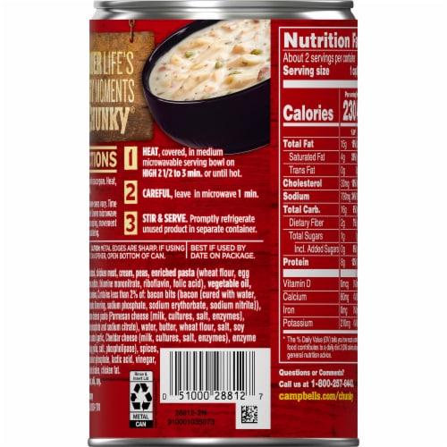 Campbell’s® Chunky® Creamy Chicken Carbonara Soup