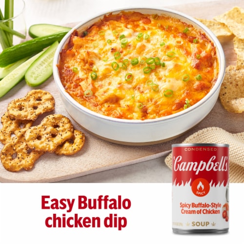 Campbell'S Condensed Spicy Buffalo-Style Cream Of Chicken Soup Perspective: back