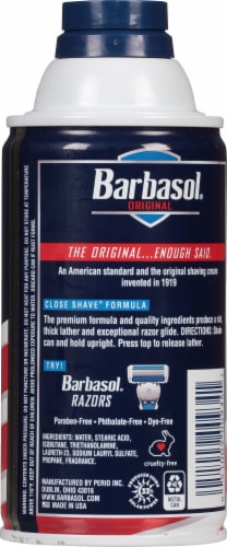Barbasol® Original Shaving Cream Perspective: back