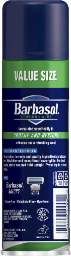 Barbasol® Thick and Rich Aloe Shaving Cream Perspective: back