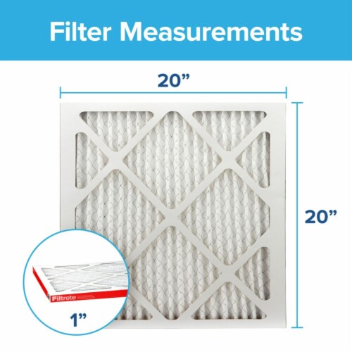 Filtrete™ Allergen Defense Furnace AC Air Filter 1000 MPR Perspective: back
