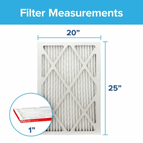 Filtrete™ Allergen Defense Furnace AC Air Filter 1000 MPR Perspective: back