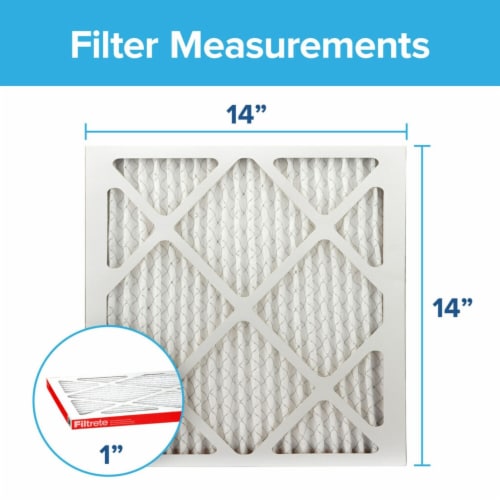 Filtrete™ Allergen Defense Furnace AC Air Filter 1000 MPR Perspective: back