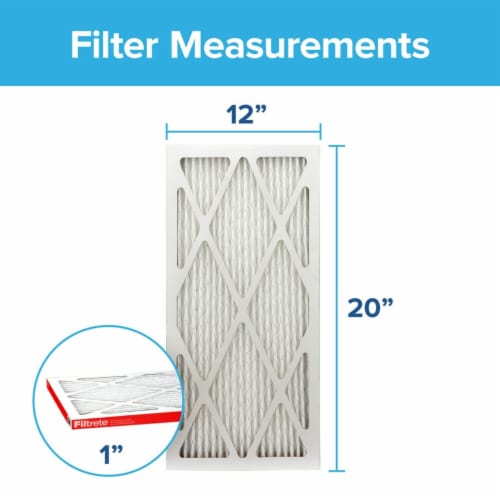 Filtrete™ Allergen Defense Furnace AC Air Filter 1000 MPR Perspective: back