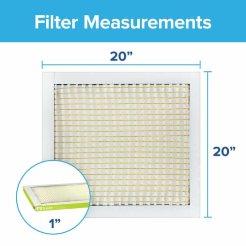 Filtrete™ Pollen Furnace AC Air Filter 600 MPR Perspective: back