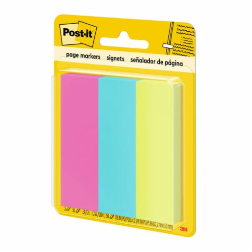 Post-it® Page Markers - Assorted Perspective: back