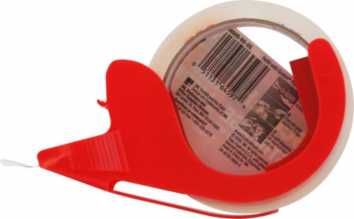 Scotch® Moving & Storage Clear Packing Tape Perspective: back