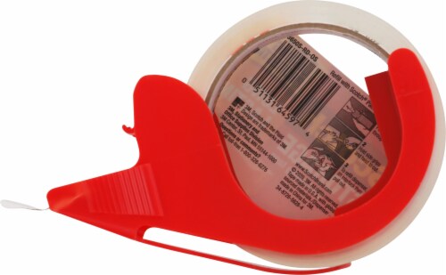 Scotch® Moving & Storage Clear Packaging Tape Perspective: back