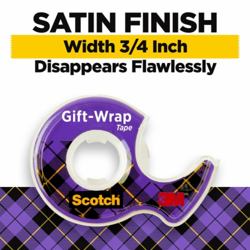 Scotch® Gift-Wrap Tape Perspective: back