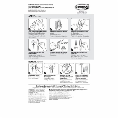 Command® Medium Designer Hooks Perspective: back
